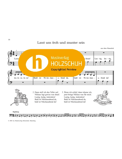 Lasst uns froh und munter sein